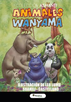 Portada libro nombres de animales en castellano y en suajili