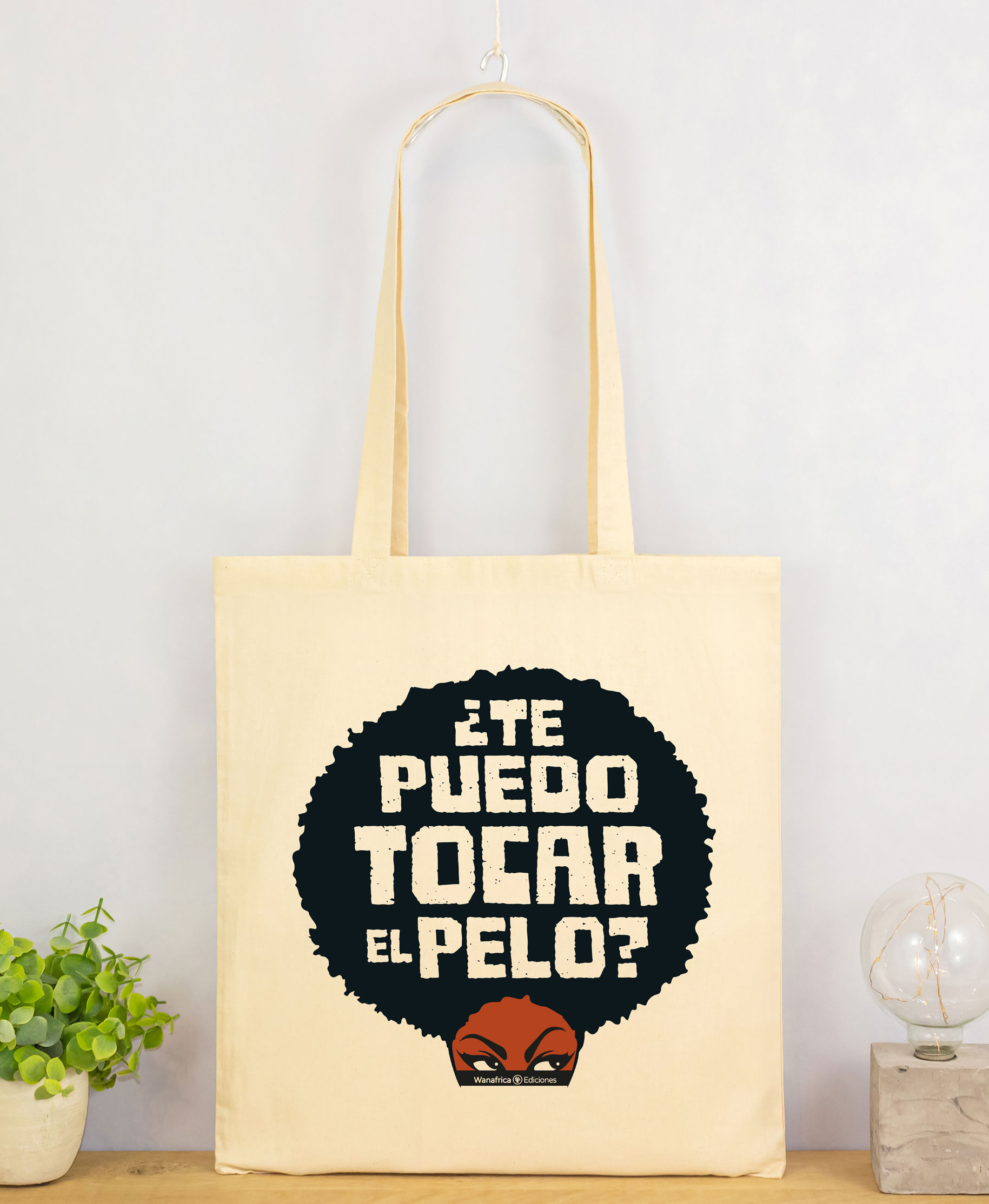 Bolsa de tela ¿Te puedo tocar el pelo?